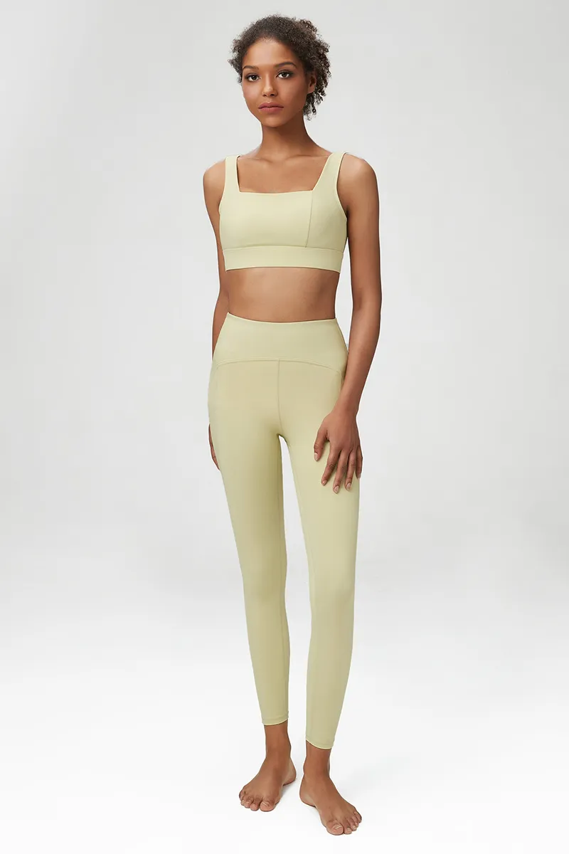 3Pcs Fitness Yoga Set Women Workout Athletic Clothing Long Sleeve Shirt Gym Bras High Waist Leggings Tights-Fitting Sportswear